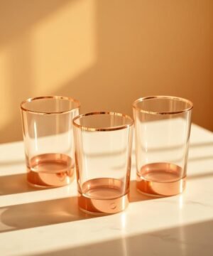 Copper-Base Glass Set